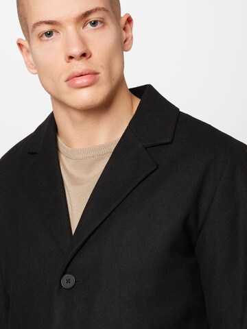 Manteau mi-saison 'Tommy' JACK & JONES en noir