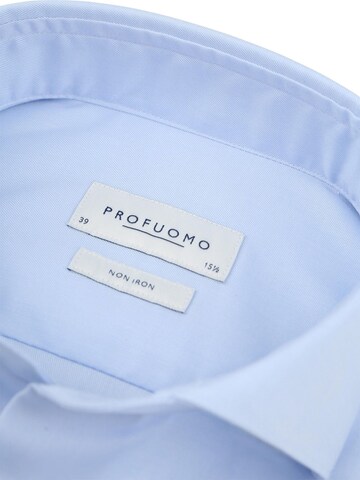 Profuomo Slim fit Button Up Shirt in Blue