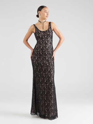 Coast Evening Dress in Black: front