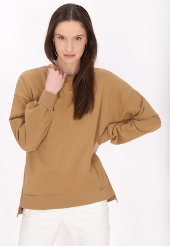 usha BLUE LABEL - Sudadera en marrón: frente