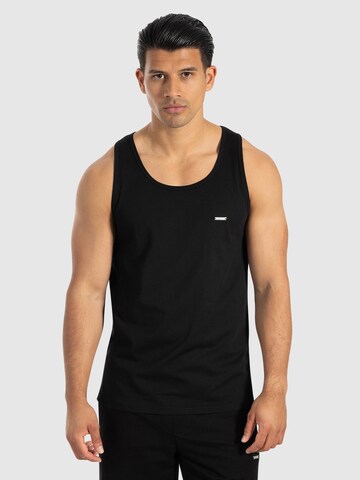 T-Shirt fonctionnel ' Arian ' Smilodox en noir : devant
