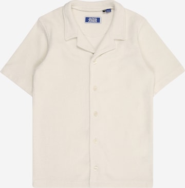 balta Jack & Jones Junior Standartinis modelis Marškiniai 'JPRBLABEN': priekis