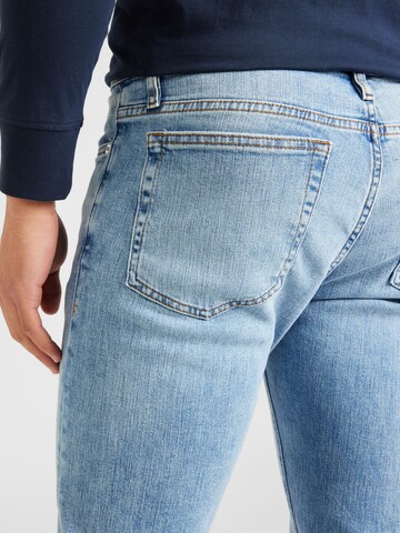 FRAME Slimfit Jeans i blå