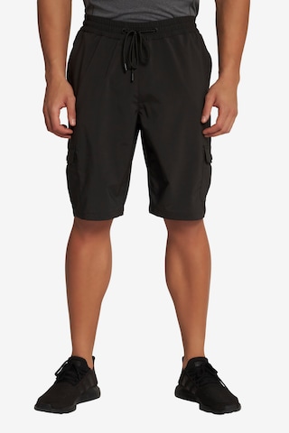 Regular Pantalon cargo JAY-PI en noir : devant