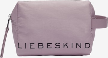 Liebeskind Berlin Toiletry Bag in Purple: front