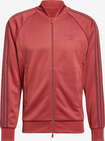 Giacca di felpa 'Adicolor Classics Sst' di ADIDAS ORIGINALS in rosso: frontale