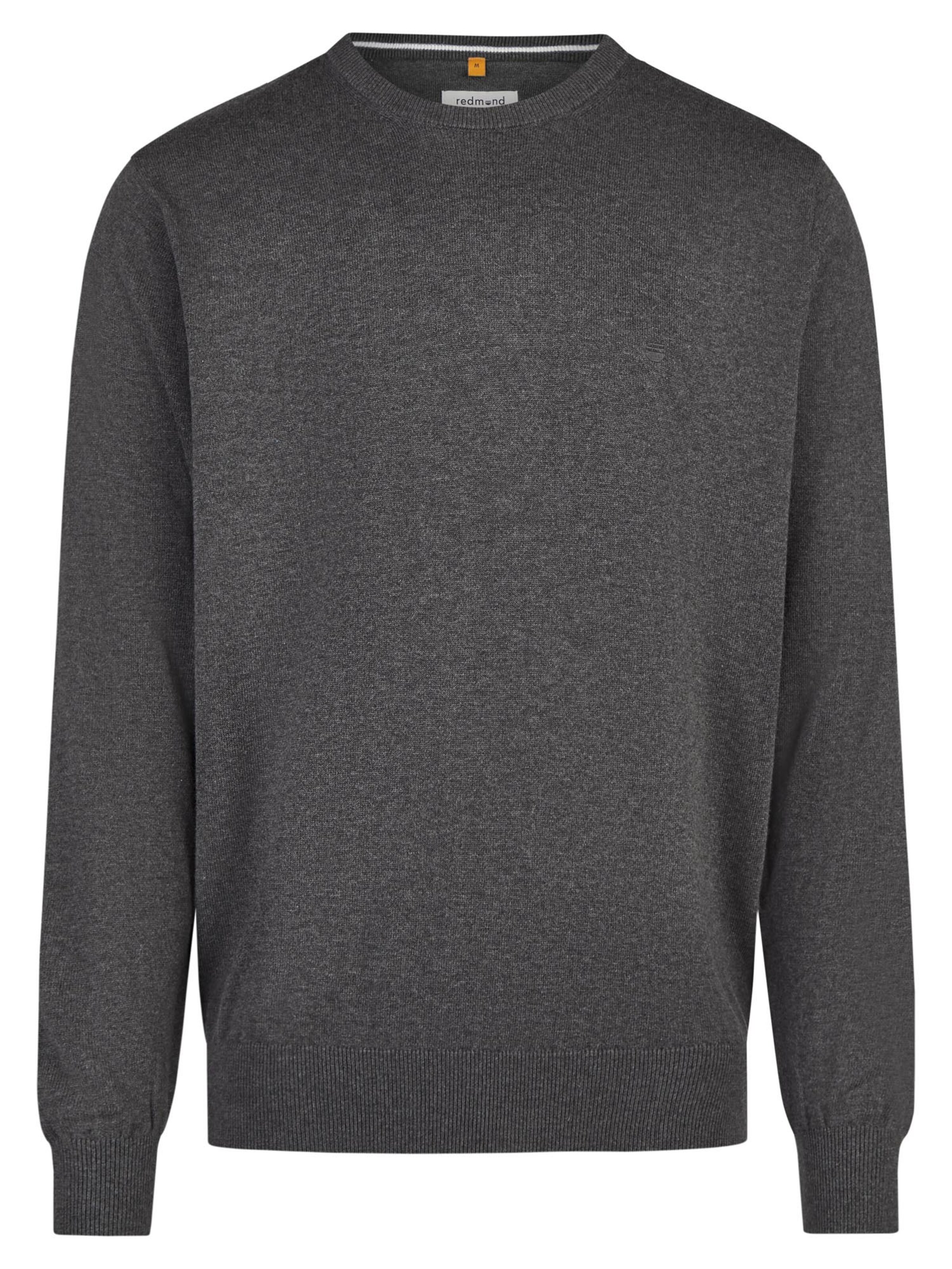 redmond Sweater 'Basic' in Grey: front