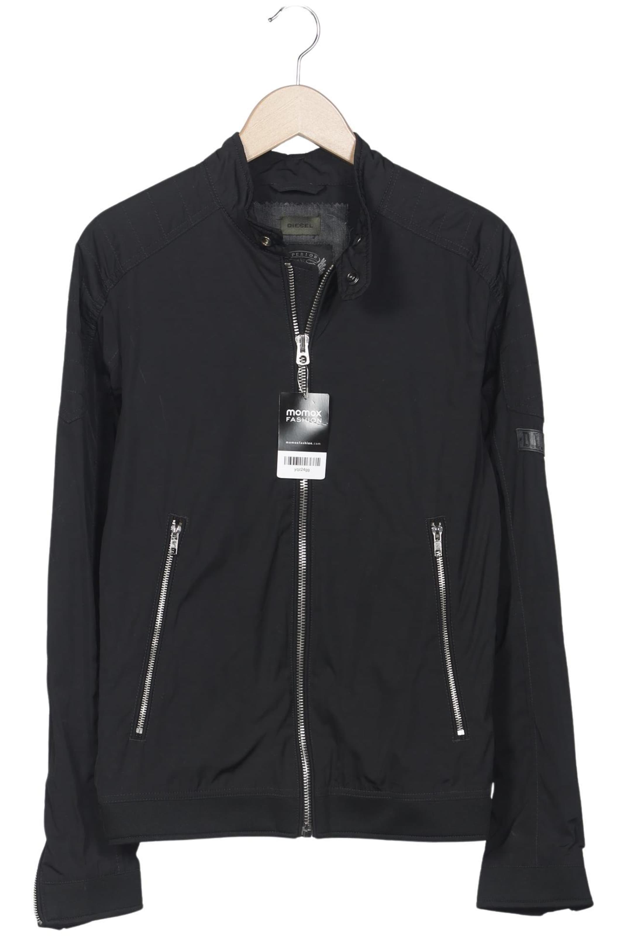 DIESEL Jacke L in Schwarz: Vorderseite