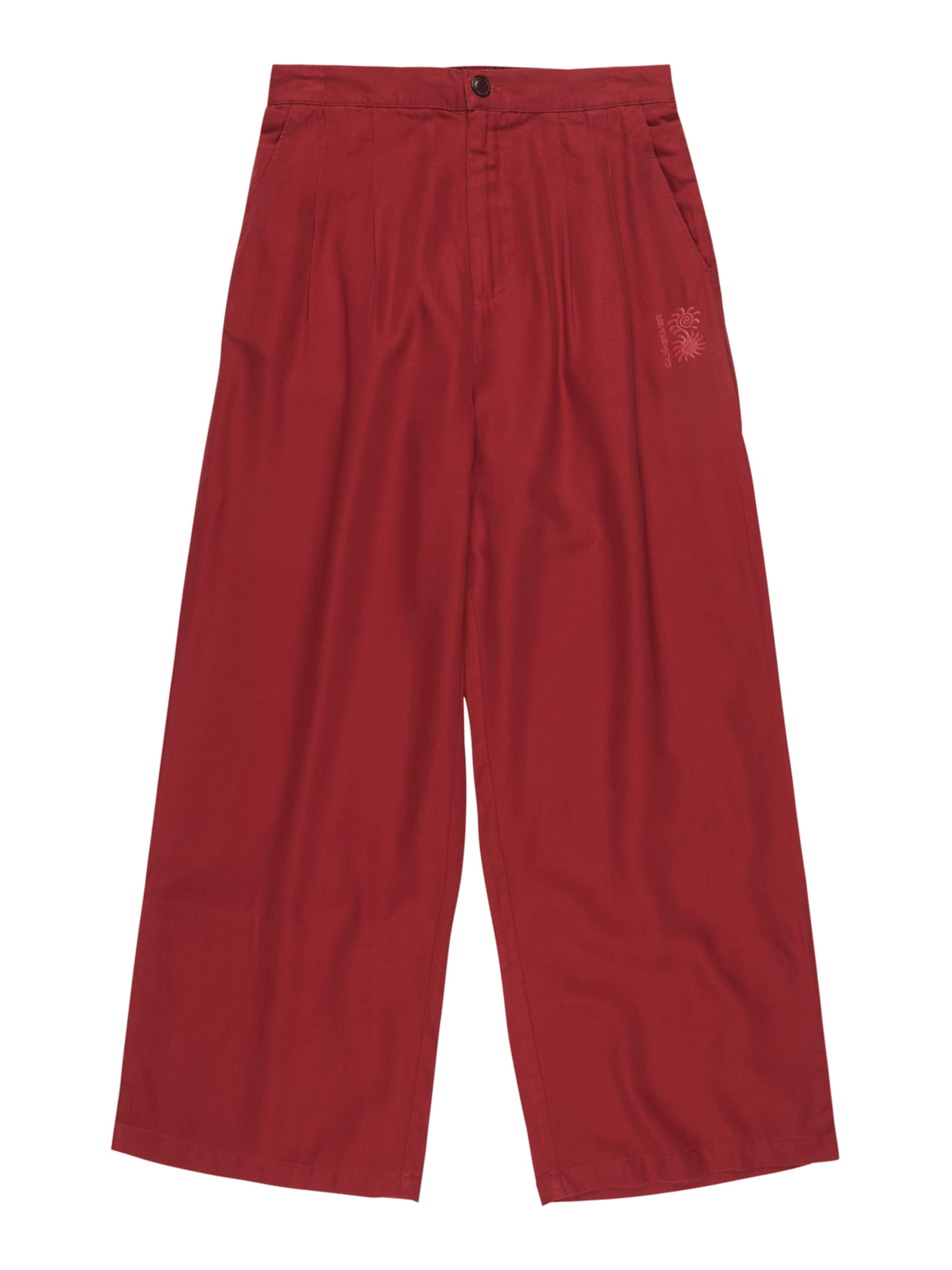 QUIKSILVER Loosefit Hose 'Vista' in Rot: Vorderseite