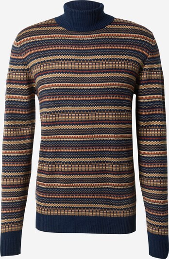 Megztinis iš BLEND, spalva – kremo / tamsiai mėlyna / melsvai pilka / rusvai oranžinė, Prekių apžvalga