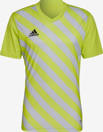 ADIDAS SPORTSWEAR Performance Shirt 'Entrada 22' in Yellow: front