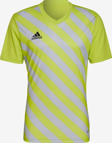 ADIDAS SPORTSWEAR Performance Shirt 'Entrada 22' in Yellow: front