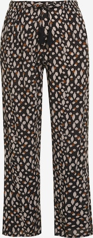 Ulla Popken Loose fit Pants in Black: front