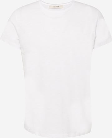 Zadig & Voltaire - Camiseta en blanco: frente