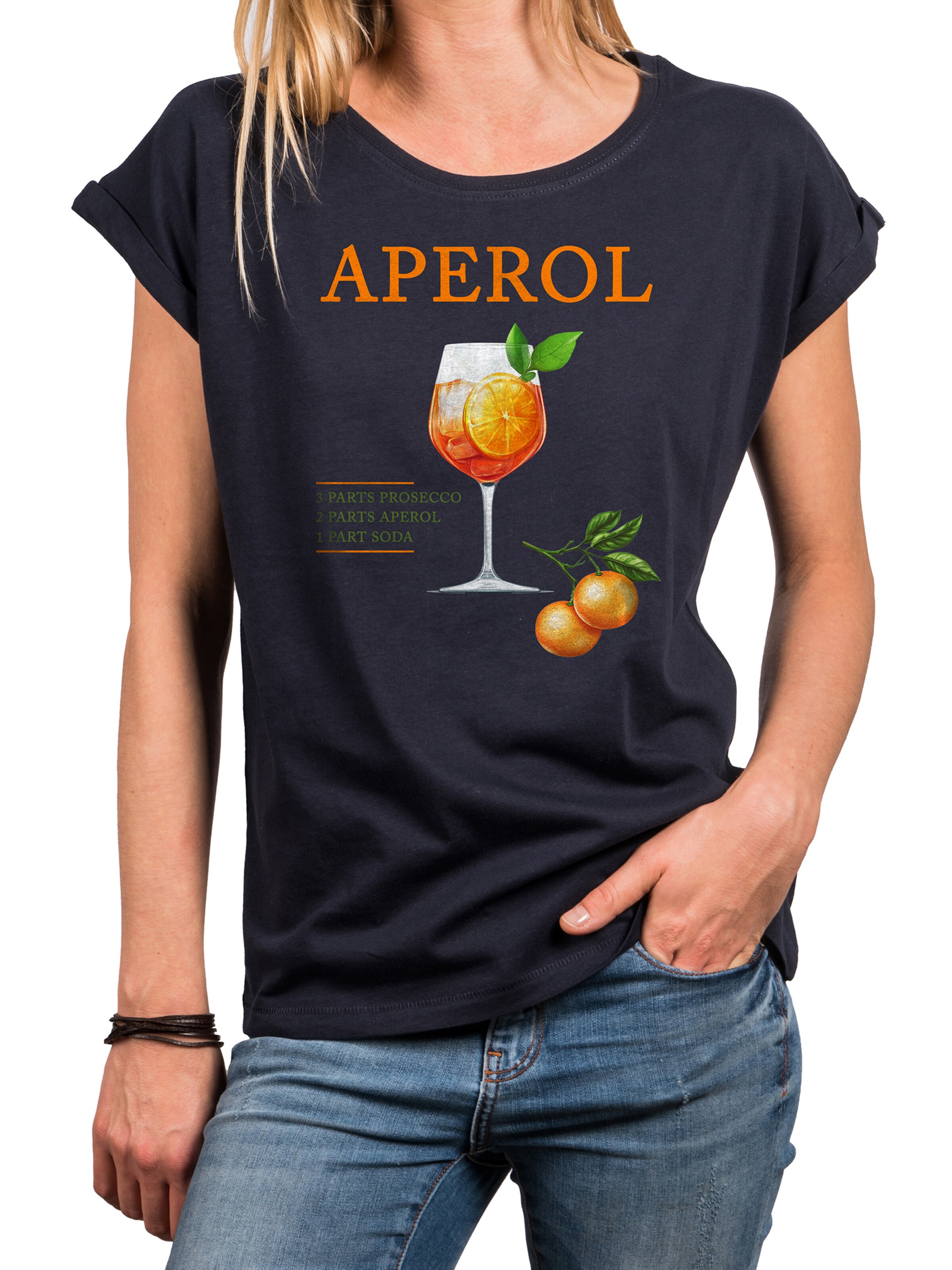MAKAYA Shirt 'Aperoli' in Blue