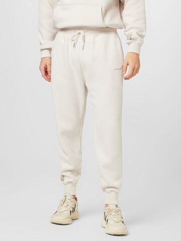 Abercrombie & Fitch Broek in Wit: voorkant