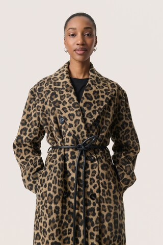 Manteau mi-saison 'Leony Mafalda' SOAKED IN LUXURY en marron