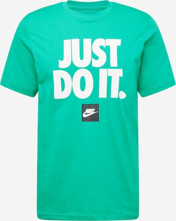 Nike Sportswear - Camisa em verde: frente