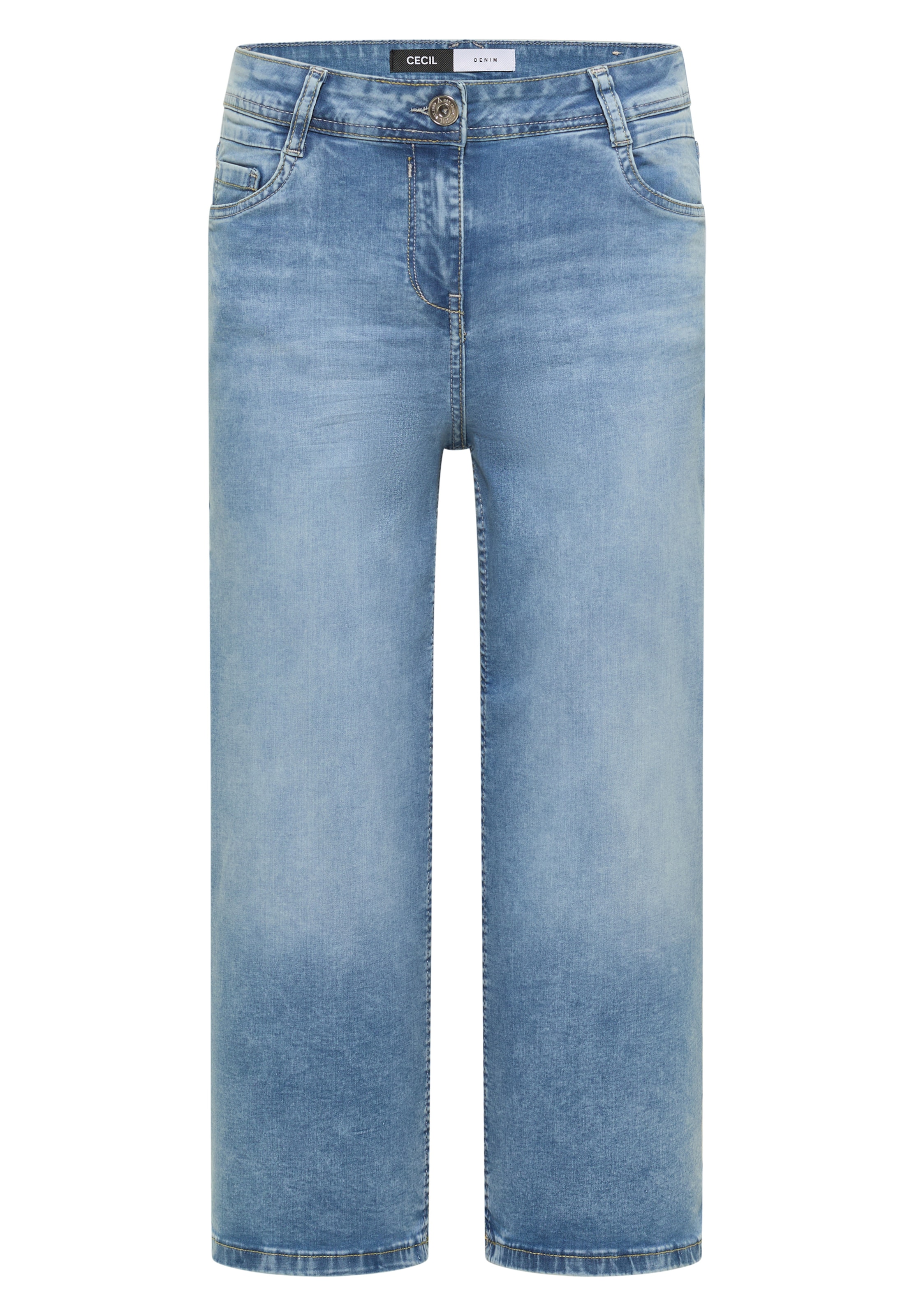 CECIL Wide Leg Jeans in Blau: Vorderseite