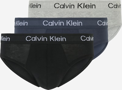 Calvin Klein Underwear Slipy - marine modrá / šedý melír / černá, Produkt