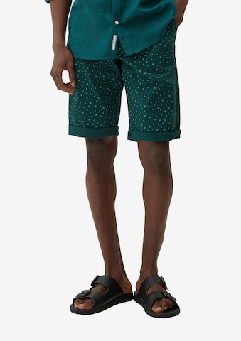 s.Oliver - Slimfit Pantalón en verde: frente