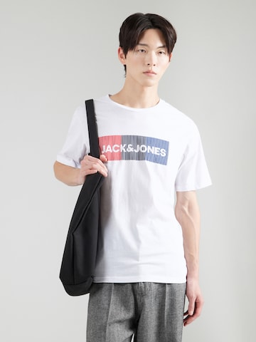 JACK & JONES T-Shirt in Weiß: Vorderseite