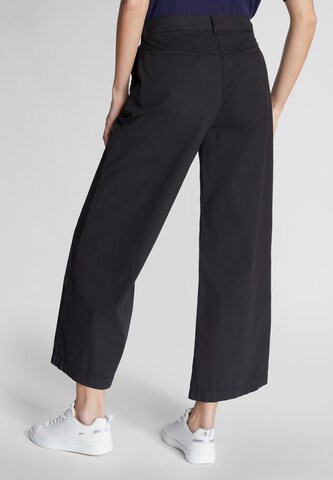 North Sails Wide Leg Chinohose in Schwarz