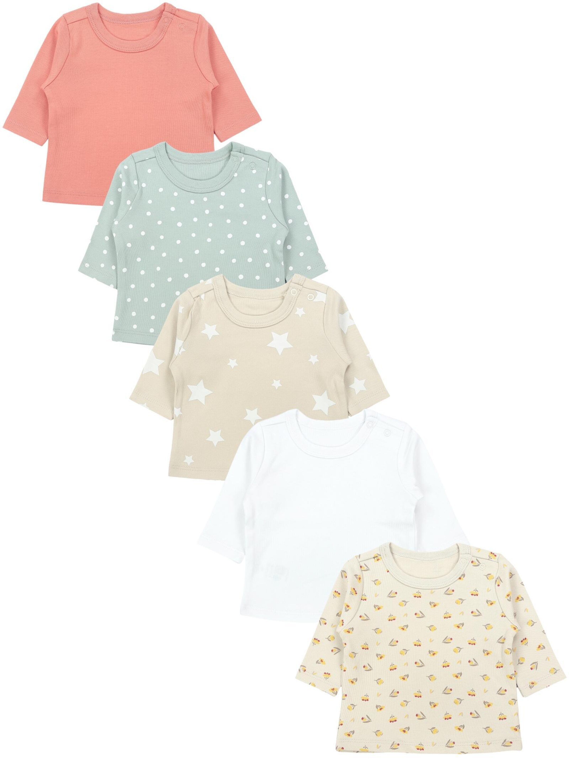 TupTam Shirt 'Langarmshirt - 5er Set' in Green: front