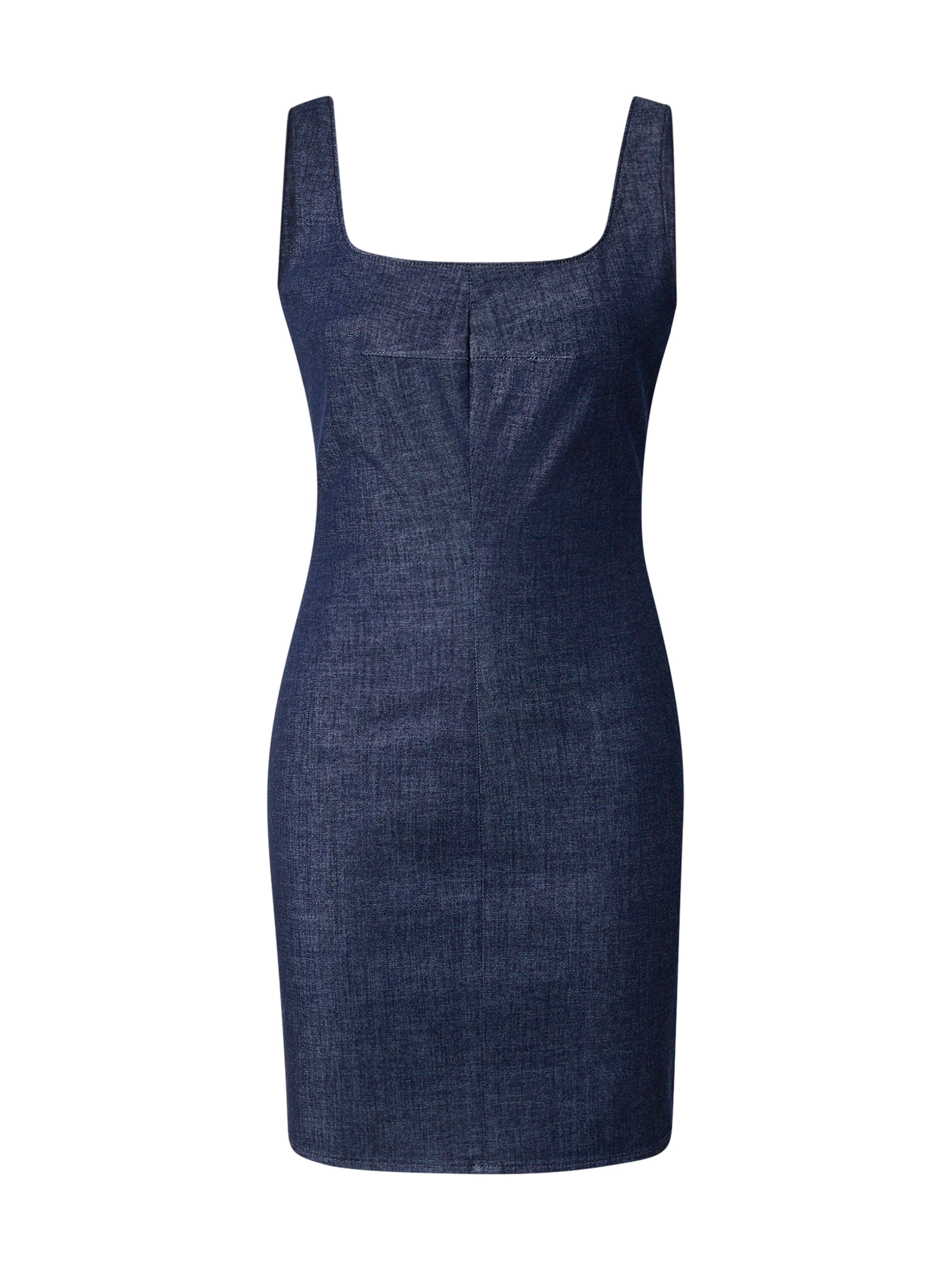 Rochie mulate 'CLASSIC' de la Calvin Klein Jeans pe albastru: față