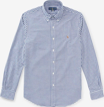 Polo Ralph LaurenSlim Fit Košulja - plava boja: prednji dio