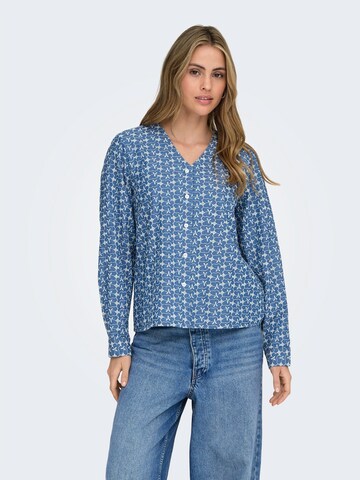 ONLY Blouse in Blue: front