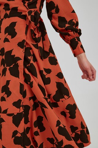 ICHI Kleid 'Cavola' in Orange
