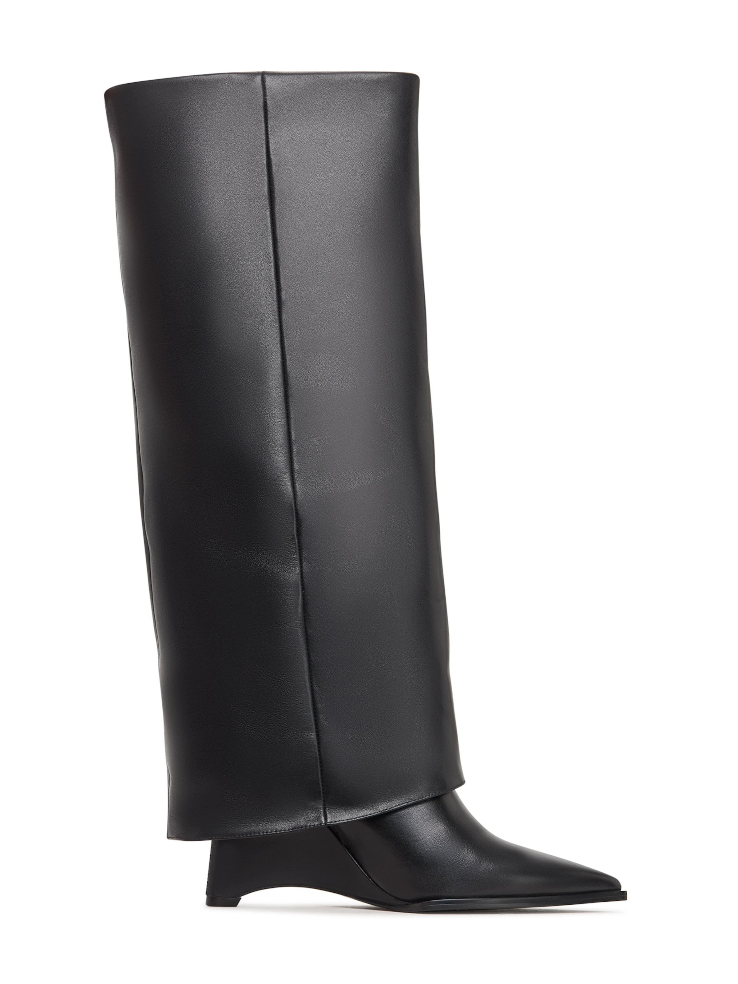 CESARE GASPARI Overknees in Schwarz