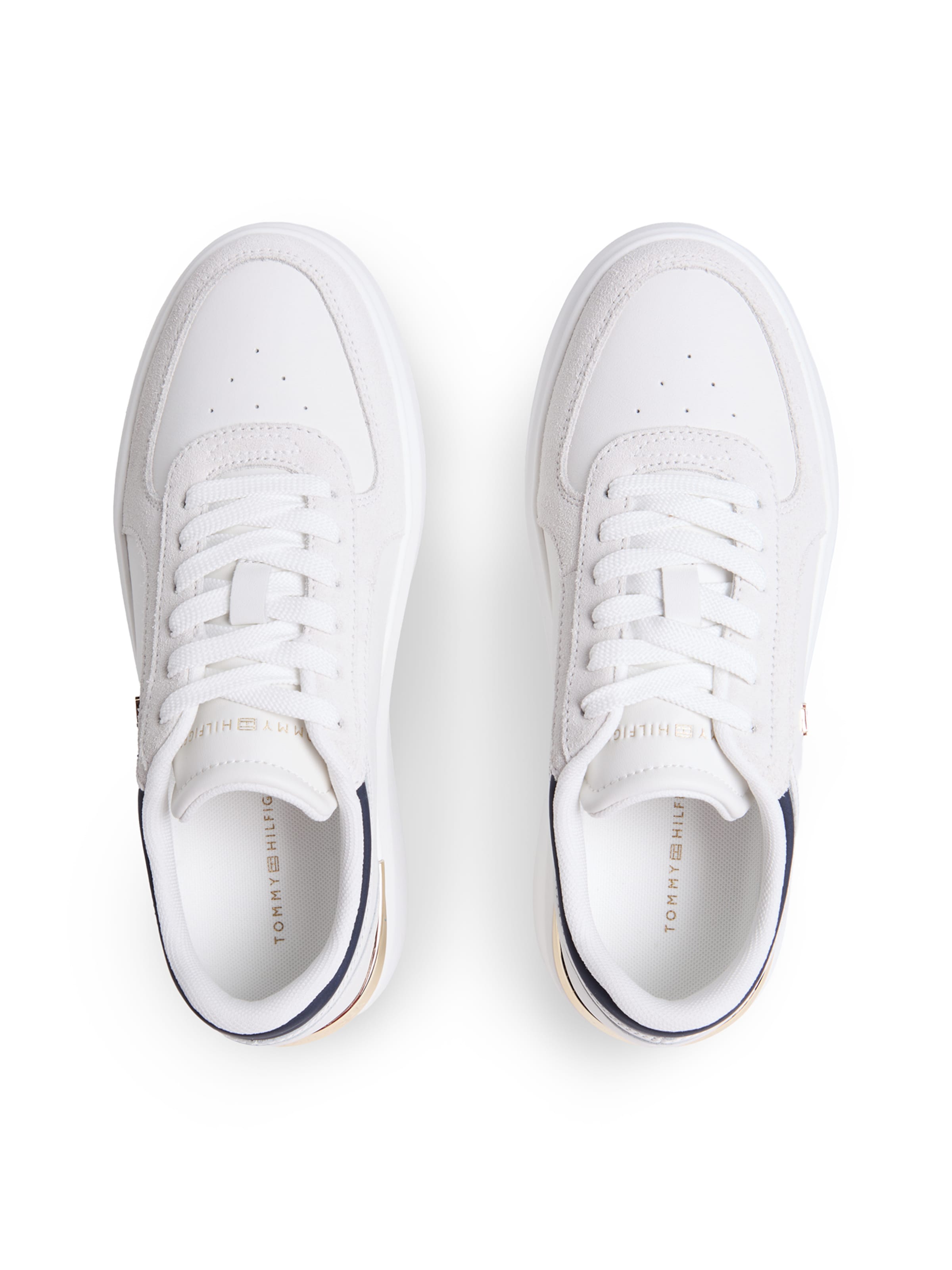 TOMMY HILFIGER Σνίκερ χαμηλό σε μπεζ