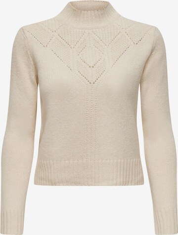 ONLY - Jersey 'Allie' en beige: frente