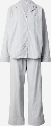 Tommy Hilfiger UnderwearPidžama - siva boja: prednji dio