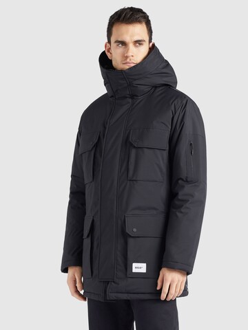 khujo Winter Parka 'Hamlet' in Black