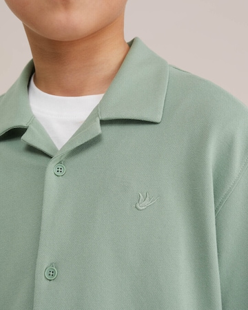 WE Fashion Средняя посадка Рубашка в Зеленый