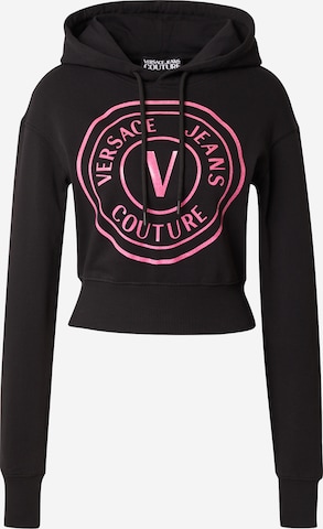 Versace Jeans Couture Sweatshirt in Zwart: voorkant