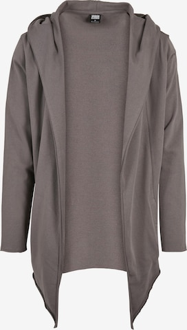 Urban Classics Zip-Up Hoodie in Grey: front