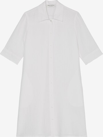 Marc O'Polo Košilové šaty – bílá: přední strana