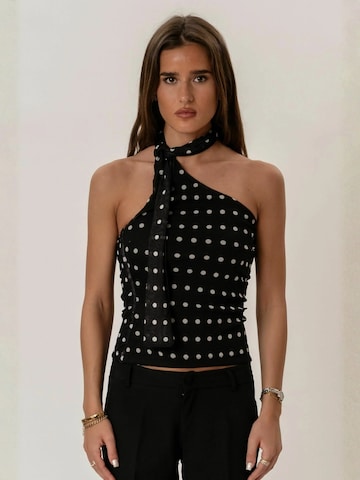 It's May Top ' Lorenza ' - fekete: elől