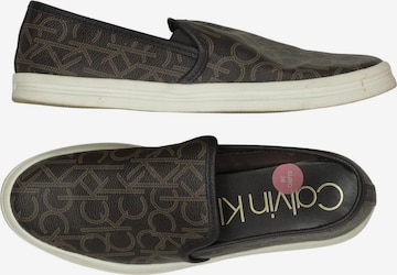 Calvin Klein Halbschuh 38 in Braun: Vorderseite