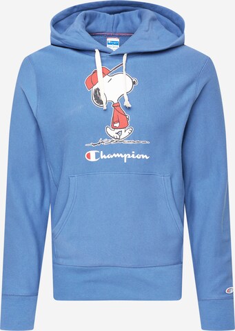 Champion Reverse Weave Sweatshirt in Blau: predná strana