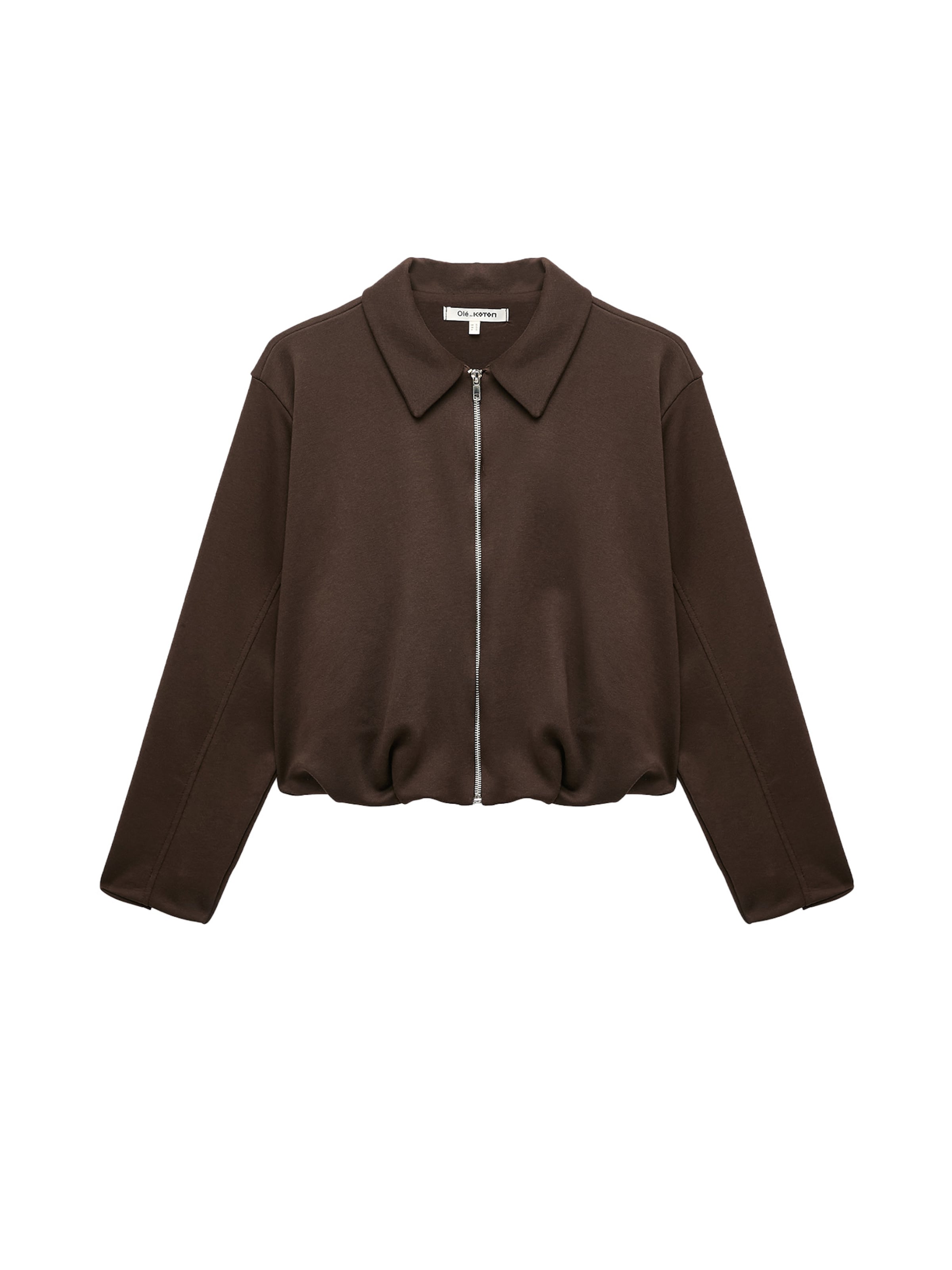 Koton Between-season jacket in Brown: front
