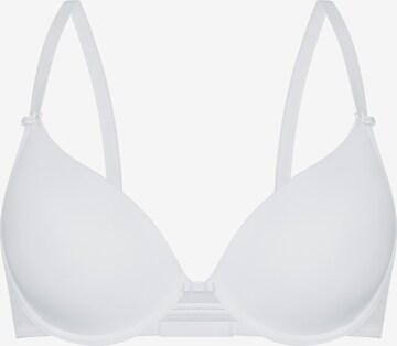 sassa T-shirt Bra in White: front