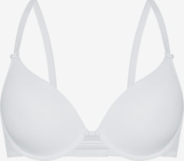 sassa T-shirt Bra in White: front