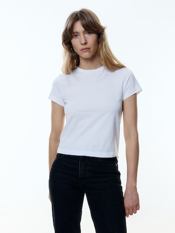 T-shirt 'Ester' EDITED en blanc : devant