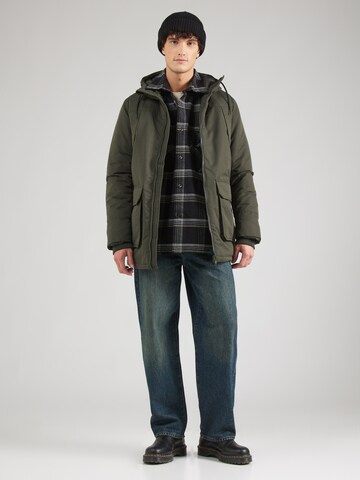 JACK & JONES Vinterparka 'JJCONSTRUCT' i grøn