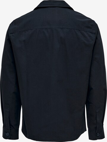 Coupe regular Chemise Only & Sons en bleu